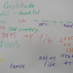 gratitude list